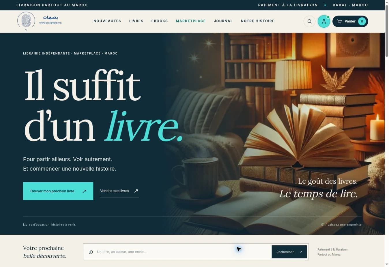 Aperçu du site Bassamate